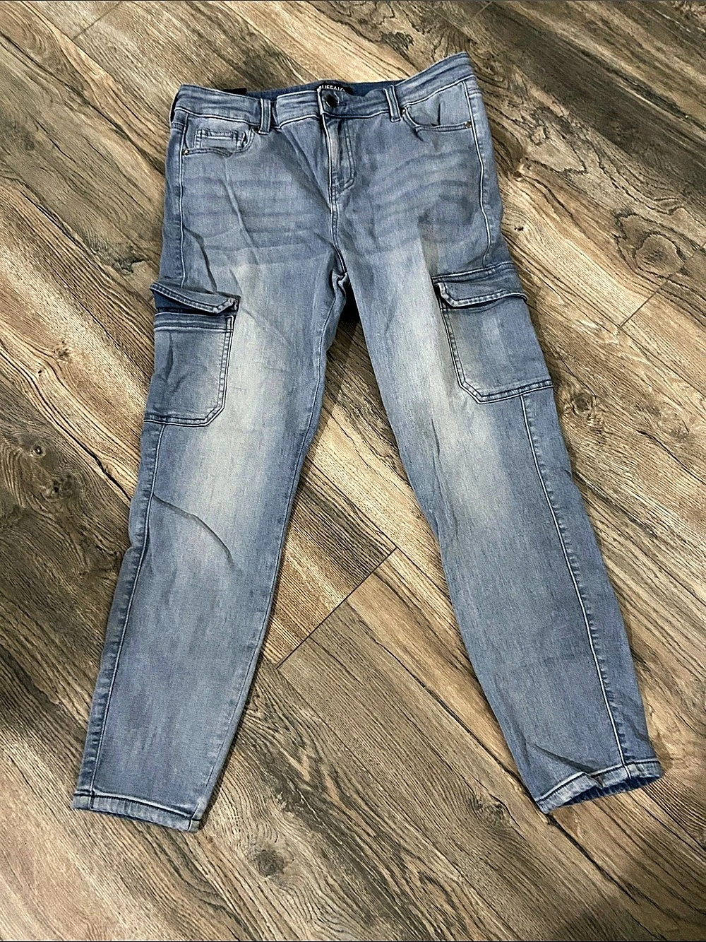 Buffalo Men's Blue Cargo Jeans Waist 10/30